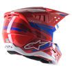 ΚΡΑΝΟΣ ALPINESTARS OFF-ROAD Supertech M5 ACT2 ΜΠΛΕ ΚΟΚΚΙΝΟ