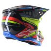 ΚΡΑΝΟΣ ALPINESTARS OFF-ROAD Supertech M5 ACT2 ΜΑΥΡΟ ΚΙΤΡΙΝΟ ΚΟΚΚΙΝΟ