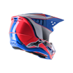 ΚΡΑΝΟΣ ALPINESTARS OFF-ROAD Supertech M5 SAIL ΜΠΛΕ ΦΟΥΞΙΑ