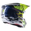ΚΡΑΝΟΣ ALPINESTARS OFF-ROAD Supertech M5 RASH ΜΠΛΕ ΚΙΤΡΙΝΟ