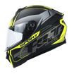 ΚΡΑΝΟΣ YOHE 977 FULL FACE FLUO ΚΙΤΡΙΝΟ