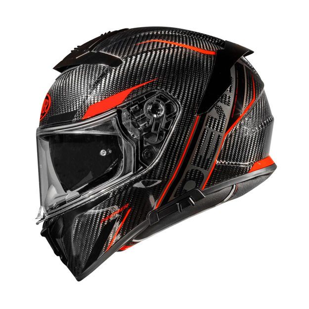 PREMIER  Devil Carbon ST2 ΚΡΑΝΟΣ ΜΗΧΑΝΗΣ ΜΑΥΡΟ ΚΟΚΚΙΝΟ