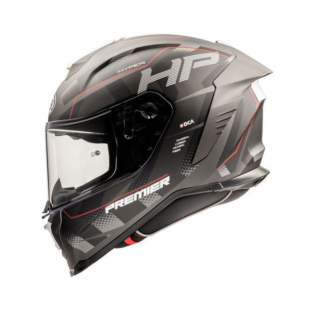 PREMIER  HYPER HP 92BM ΚΡΑΝΟΣ ΜΗΧΑΝΗΣ ΚΟΚΚΙΝΟ ΓΚΡΙ ΜΑΥΡΟ