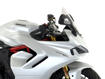 ΖΕΛΑΤΙΝΑ  SPORT WRS DUCATI SUPERSPORT 939/950  ΔΙΑΦΑΝΗ