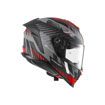 PREMIER  HYPER XR 92BM ΚΡΑΝΟΣ ΜΗΧΑΝΗΣ ΚΟΚΚΙΝΟ ΓΚΡΙ ΜΑΥΡΟ ΜΑΤ