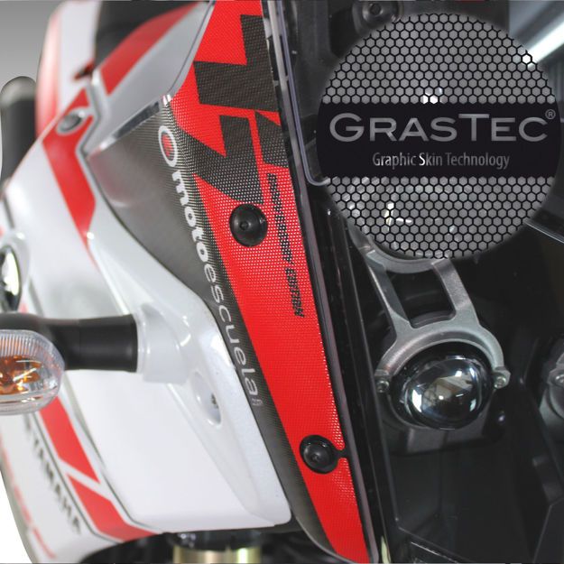 ΑΥΤΟΚΟΛΛΗΤΑ ΣΕΤ UNIRACING Yamaha TENERE 700 60TH ΚΟΚΚΙΝΟ ΛΕΥΚΟ