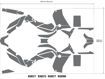 ΑΥΤΟΚΟΛΛΗΤΑ ΣΕΤ UNIRACING Yamaha TENERE 700 60TH ΜΑΥΡΟ ΜΠΛΕ
