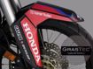 ΑΥΤΟΚΟΛΛΗΤΑ ΣΕΤ UNIRACING HONDA AFRICA TWIN REPLICA ΜΑΥΡΟ ΚΟΚΚΙΝΟ