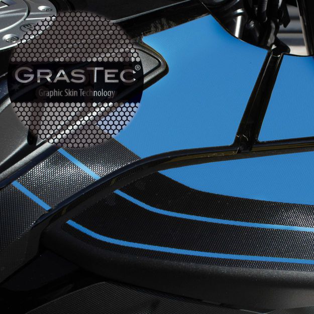 ΑΥΤΟΚΟΛΛΗΤΑ ΣΕΤ UNIRACING BMW R1250GS/ADV 40TH ΜΠΛΕ