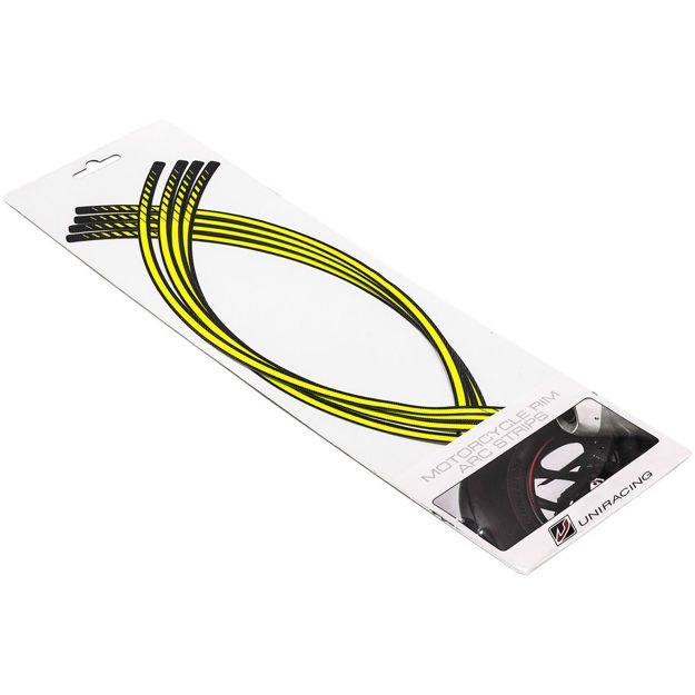ΑΥΤΟΚΟΛΛΗΤΑ UNIRACING RIM ARC ΚΙΤΡΙΝΟ