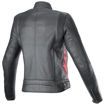 ΜΠΟΥΦΑΝ ΓΥΝΑΙΚΕΙΟ ΜΗΧΑΝΗΣ ALPINESTARS  STELLE Dyno ΔΕΡΜΑΤΙΝΟ ΜΑΥΡΟ ΚΟΚΚΙΝΟ