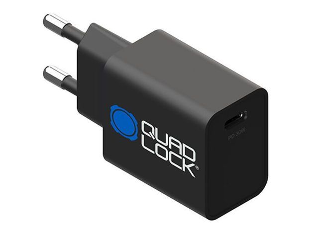 ΦΟΡΤΙΣΤΗΣ QUAD LOCK 30W USB TYPE C EU STANDAR