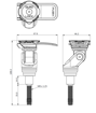 ΒΑΣΗ ΚΙΝΗΤΟΥ QUAD LOCK ΓΙΑ ΚΑΒΑΛΕΤΑ ΤΙΜΟΝΙΟΥ