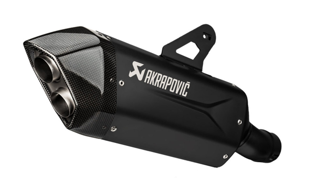ΤΕΛΙΚΟ ΕΞΑΤΜΙΣΗΣ SLIP ON AKRAPOVIC TITANIUM ΜΑΥΡΟ BMW R 1300 GS
