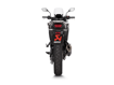 ΤΕΛΙΚΟ ΕΞΑΤΜΙΣΗΣ TITANIUM SLIP ON ΜΑΥΡΟ AKRAPOVIC HONDA XL750 TRANSALP