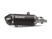 ΤΕΛΙΚΟ ΕΞΑΤΜΙΣΗΣ ΜΑΥΡΟ SLIP ON AKRAPOVIC VESPA GTS 125 IGET