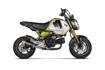 ΤΕΛΙΚΑ ΕΞΑΤΜΙΣΗΣ TITANIUM SLIP ON AKRAPOVIC HONDA MSX 125 GROM