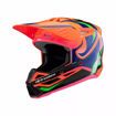 ΚΡΑΝΟΣ ΠΑΙΔΙΚΟ ALPINESTARS OFF-ROAD S-M3 Deegan ΠΟΡΤΟΚΑΛΙ ΡΟΖ ΜΩΒ