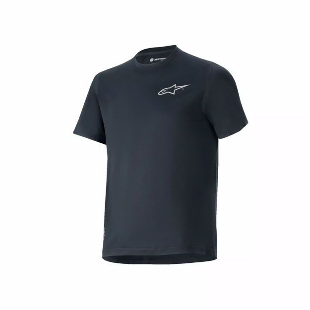 ΜΠΛΟΥΖΑ ΑΝΔΡΙΚΗ ΜΕ ΚΟΝΤΟ ΜΑΝΙΚΙ ALPINESTARS A-Aria Astar ΜΑΥΡΗ