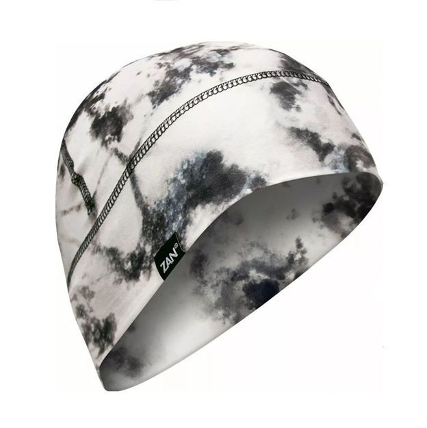 ΚΑΛΥΜΜΑ ΚΕΦΑΛΙΟΥ ZAN HEADGEAR SportFlex® ΜΑΥΡΟ ΑΣΠΡΟ  TIE DYE ONE SIZE