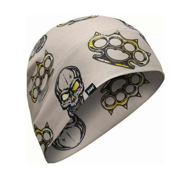 ΚΑΛΥΜΜΑ ΚΕΦΑΛΙΟΥ ZAN HEADGEAR SportFlex® ΜΑΥΡΟ ΚΙΤΡΙΝΟ ΓΚΡΙ Brass Knuckles ONE SIZE