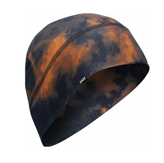 ΚΑΛΥΜΜΑ ΚΕΦΑΛΙΟΥ ZAN HEADGEAR SportFlex® ΜΑΥΡΟ ΚΑΦΕ  TIE DYE ONE SIZE