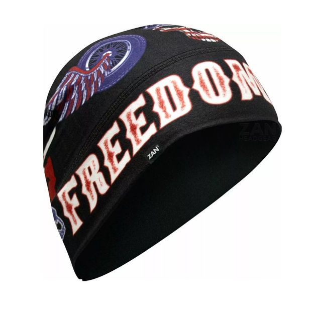 ΚΑΛΥΜΜΑ ΚΕΦΑΛΙΟΥ ZAN HEADGEAR SportFlex® ΜΑΥΡΟ Freedom Rider ONE SIZE