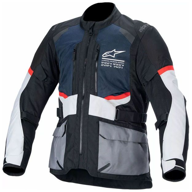 ΜΠΟΥΦΑΝ ΜΗΧΑΝΗΣ ΑΔΙΑΒΡΟΧΟ ΑΝΔΡΙΚΟ ALPINESTARS Andes Air Drystar® ΜΑΥΡΟ ΜΠΛΕ ΓΚΡΙ