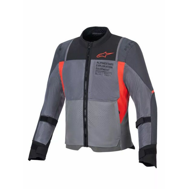 ΜΠΟΥΦΑΝ ΜΗΧΑΝΗΣ ΑΝΔΡΙΚΟ ALPINESTARS ST-2 Air ΓΚΡΙ ΚΟΚΚΙΝΟ