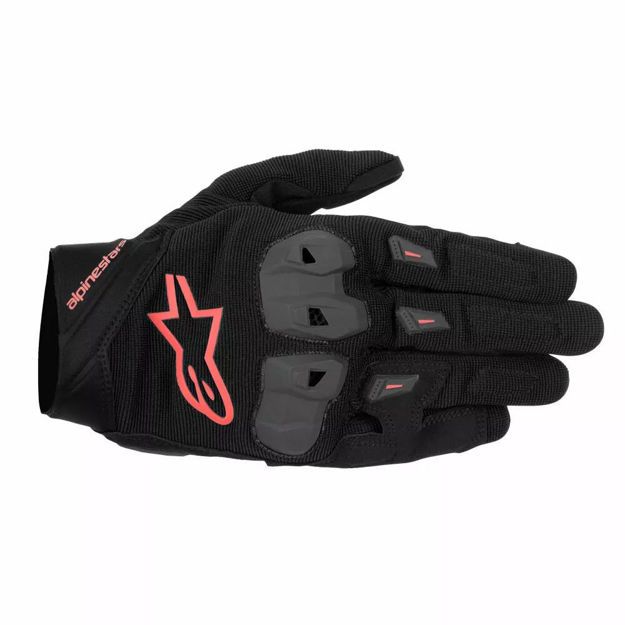 ΓΑΝΤΙΑ ΜΗΧΑΝΗΣ ΑΝΔΡΙΚΑ ALPINESTARS SP X 1 ΜΑΥΡΟ, ΚΟΚΚΙΝΟ