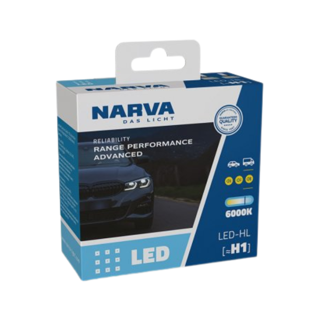 LED Η4 6500Κ 12-24V 24W ΣΕΤ 2ΤΜΧ