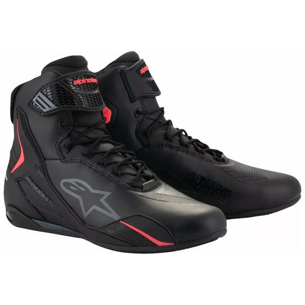 ΜΠΟΤΑΚΙΑ ΜΗΧΑΝΗΣ ΓΥΝΑΙΚΕΙΑ ALPINESTARS Faster-4 ΜΑΥΡΟ ΦΟΥΞΙΑ
