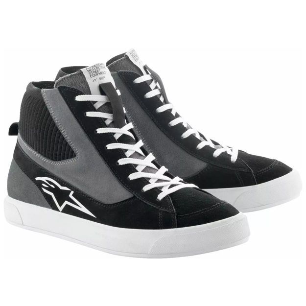 ΜΠΟΤΑΚΙΑ ΜΗΧΑΝΗΣ ΑΝΔΡΙΚΑ ALPINESTARS Stated ΜΑΥΡΟ ΓΚΡΙ ΛΕΥΚΟ
