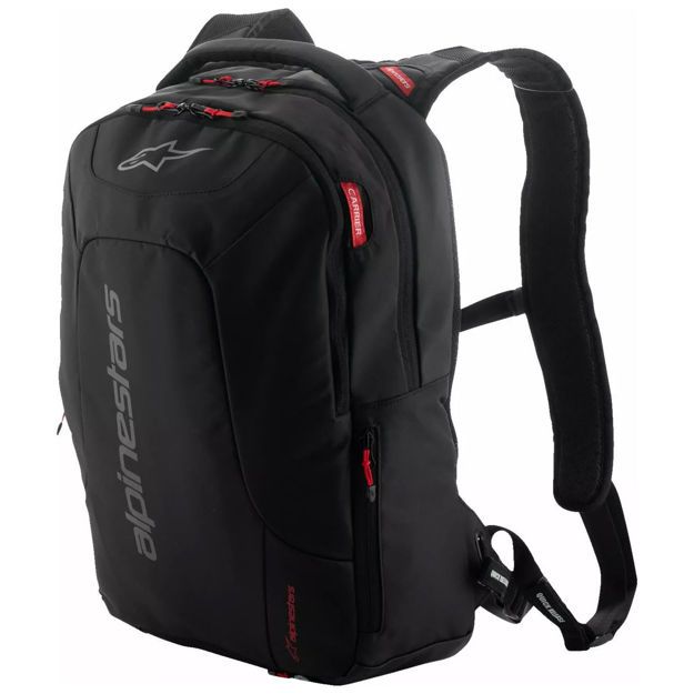 ΤΣΑΝΤΑ ΠΛΑΤΗΣ ALPINESTARS City Hunter ΜΑΥΡΟ ΚΟΚΚΙΝΟ