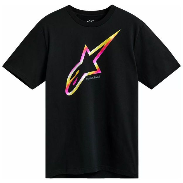 ΜΠΛΟΥΖΑ ALPINESTARS TEE CSF Omnium CSF ΜΕ ΚΟΝΤΟ ΜΑΝΙΚΙ ΜΑΥΡΟ