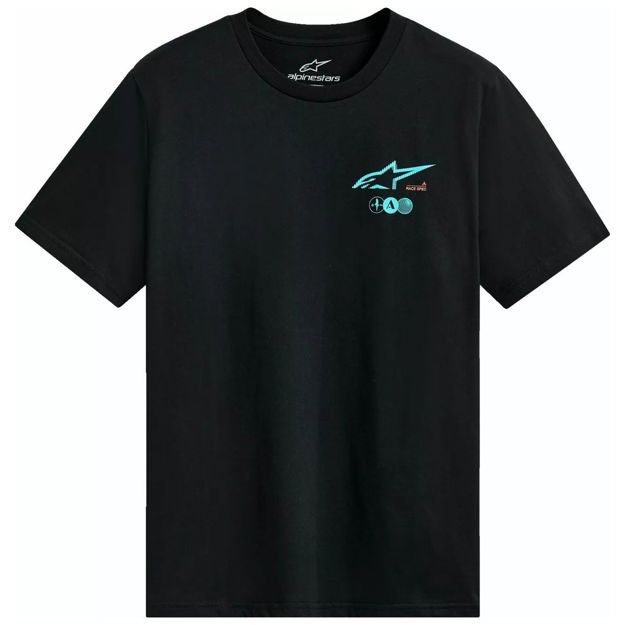 ΜΠΛΟΥΖΑ ALPINESTARS Asym CSF ΜΕ ΚΟΝΤΟ ΜΑΝΙΚΙ ΜΑΥΡΟ