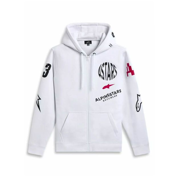 ΦΟΥΤΕΡ ΑΝΔΡΙΚΟ ΜΕ ΚΟΥΚΟΥΛΑ ALPINESTARS Variegate ΛΕΥΚΟ
