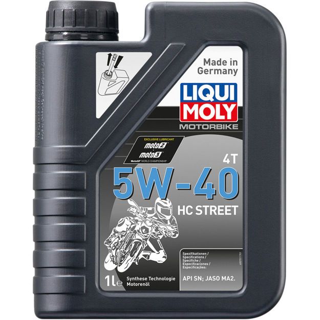 LIQUI MOLY Motorbike 4T 5W-40 HC Street 1l 20750