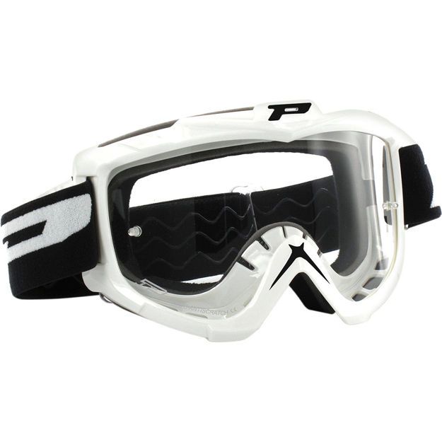 PRO GRIP GOGGLES OFFROAD BASE LINE WHITE 3301 LENS CLEAR