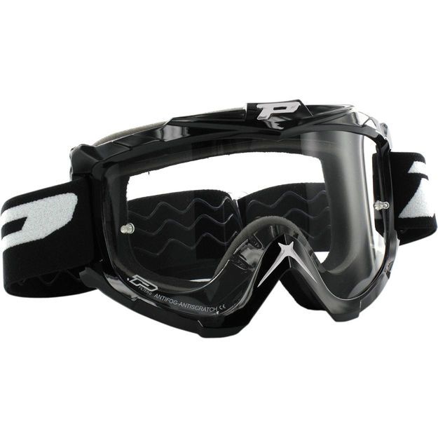 PRO GRIP GOGGLES OFFROAD BASE LINE BLACK 3301 LENS CLEAR