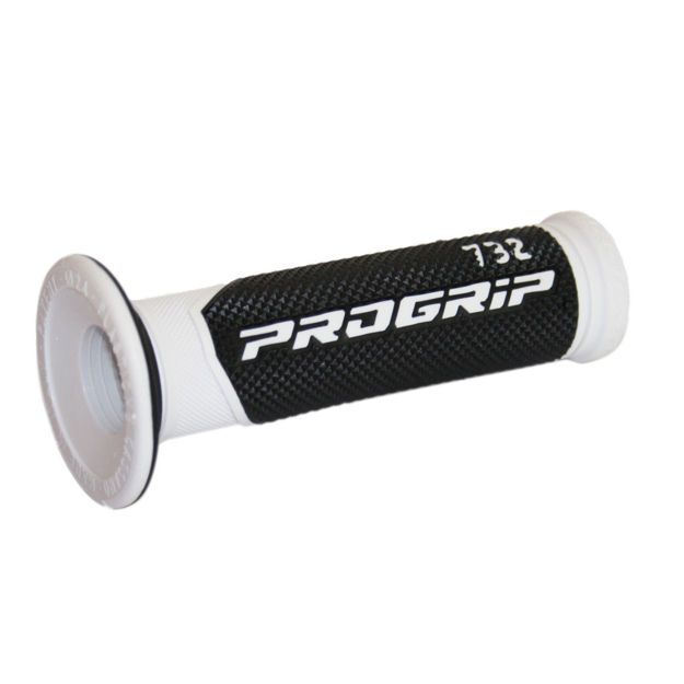 PRO GRIP GRIPS DOUBLE DENSITY SCOOTER 732 CLOSED END BLACK/WHITE
