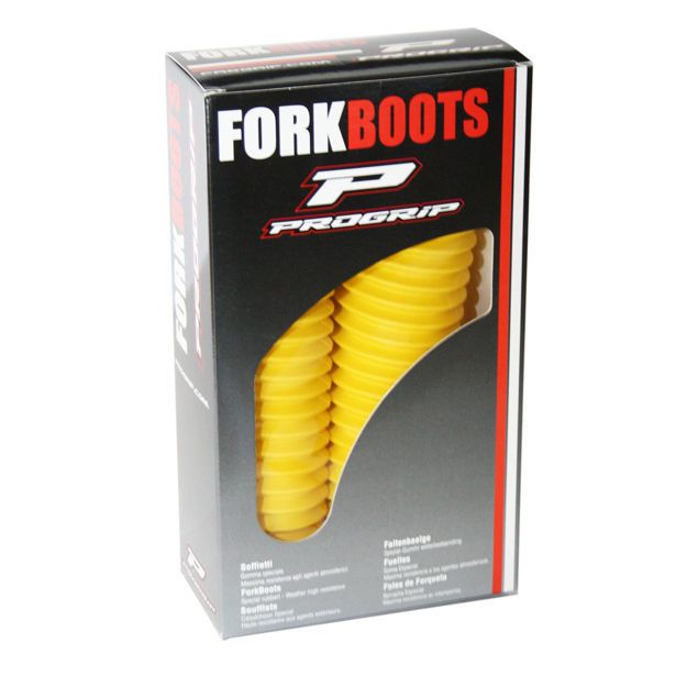 PRO GRIP FORK BOOTS THERMOPLASTIC RUBBER 2500 YELLOW
