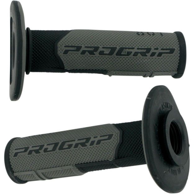 PRO GRIP GRIPS DOUBLE DENSITY OFFROAD 801 CLOSED END BLACK/GRAY
