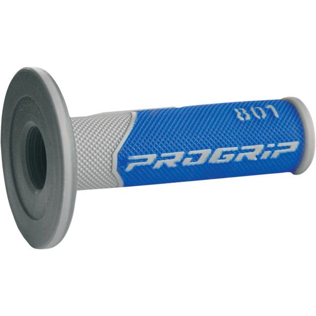 PRO GRIP GRIPS DOUBLE DENSITY OFFROAD 801 CLOSED END BLUE/GRAY
