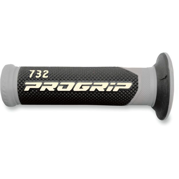 PRO GRIP GRIPS DOUBLE DENSITY ROAD 732 CLOSED END BLACK/GRAY
