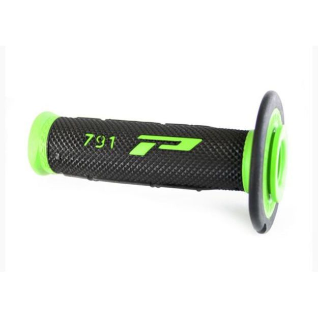 PRO GRIP GRIPS DOUBLE DENSITY OFFROAD 791 CLOSED END BLACK/GREEN

