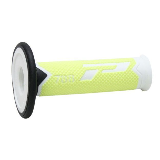 PRO GRIP GRIPS TRIPLE DENSITY OFFROAD 788 CLOSED END WHITE/BLACK/FLUO YELLOW
