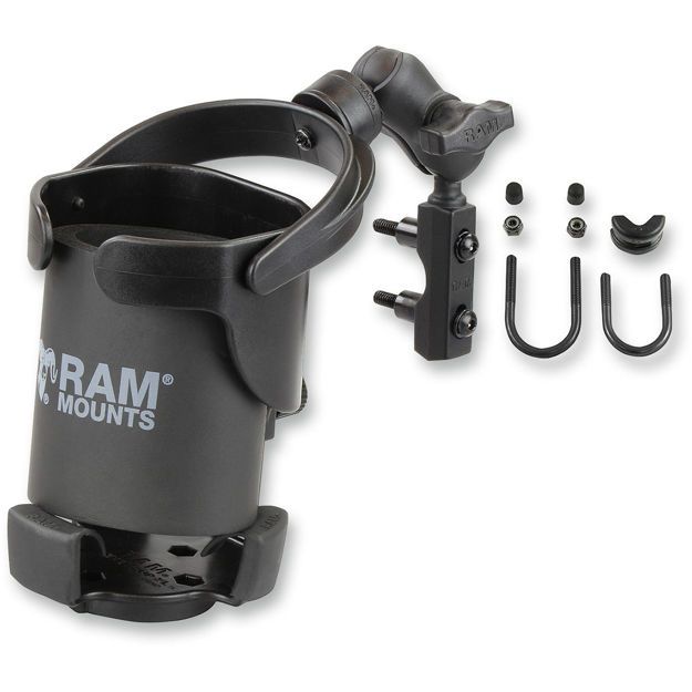 RAM MOUNT RAM® LEVEL CUP™ XL MOUNT KIT BLACKΒάση για μπουκάλι/ποτήρι μαυρή