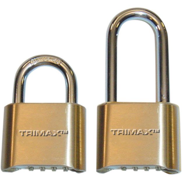 TRIMAX TRIMAX PADLOCK HARDENED 2.0" SOLID BRASS 1.25"X8MMΛουκέτο  1.25"X8MM