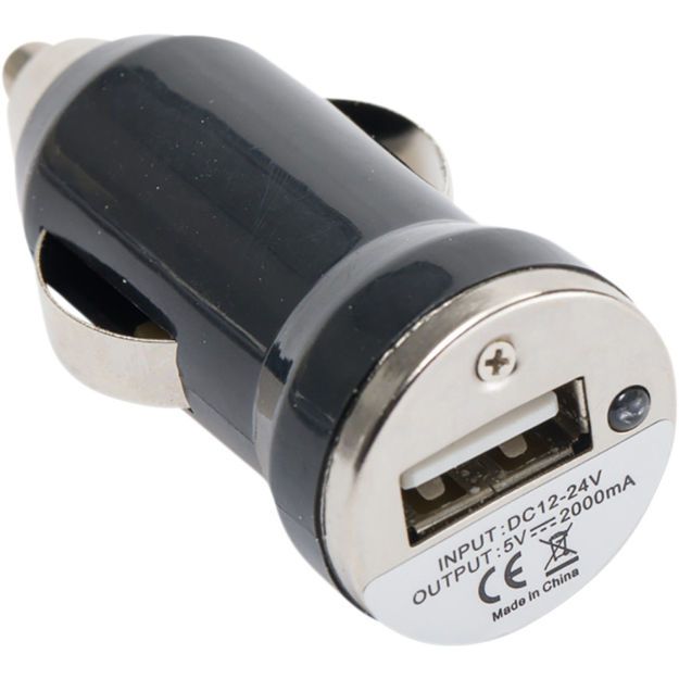 SW-MOTECH USB power port for cigarette lighter socket